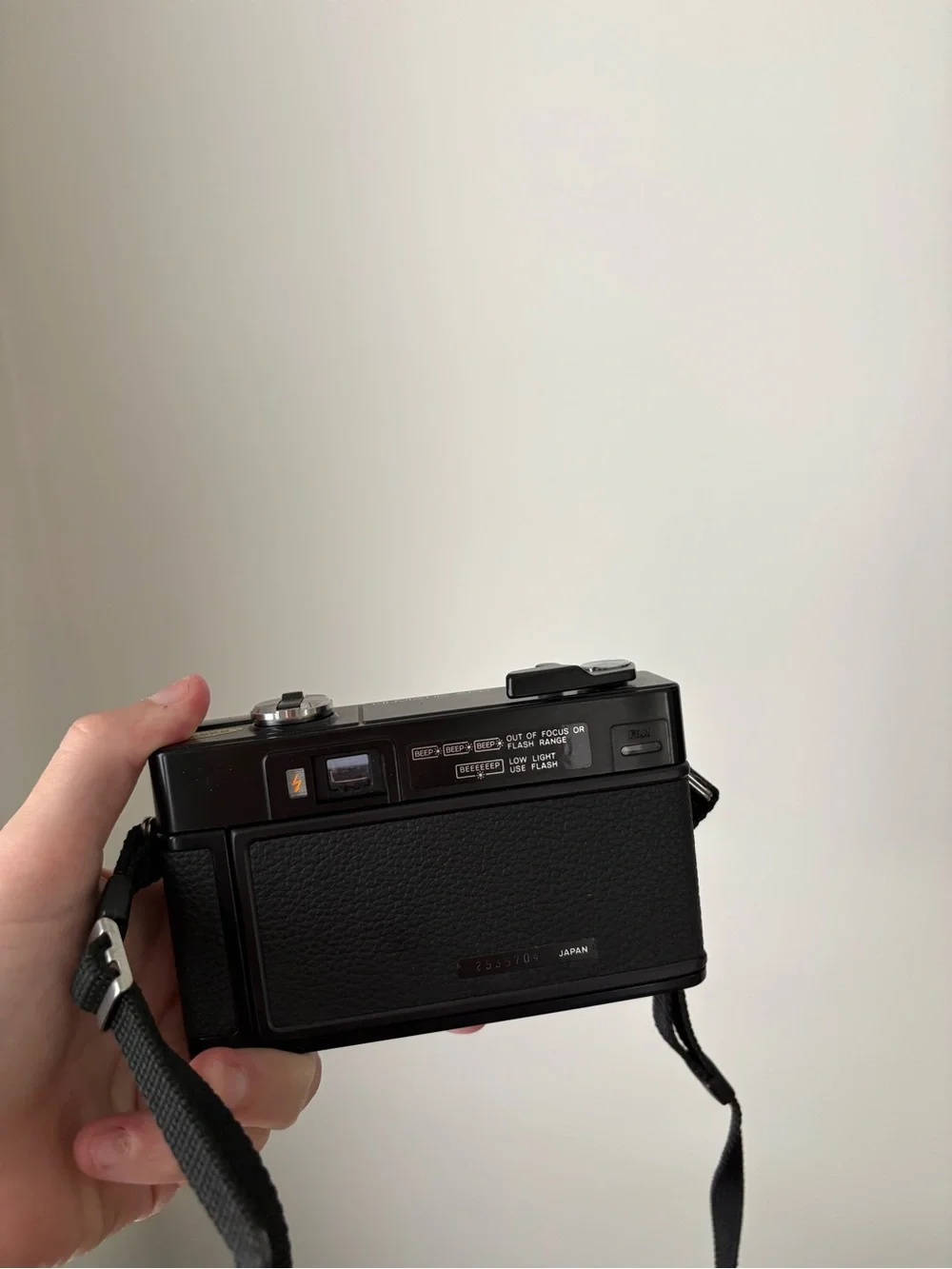 Minolta High Matic AF2 Auto Focus Point and Shoot 1980’s Film Camera
